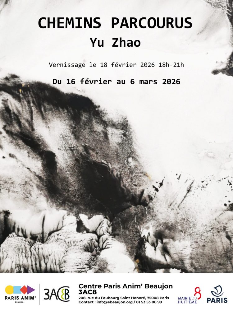 Affiche Chemins parcourus_Yu Zhao